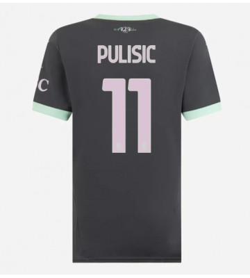 AC Milan Christian Pulisic #11 Replika Tredjetrøje Dame 2024-25 Kortærmet